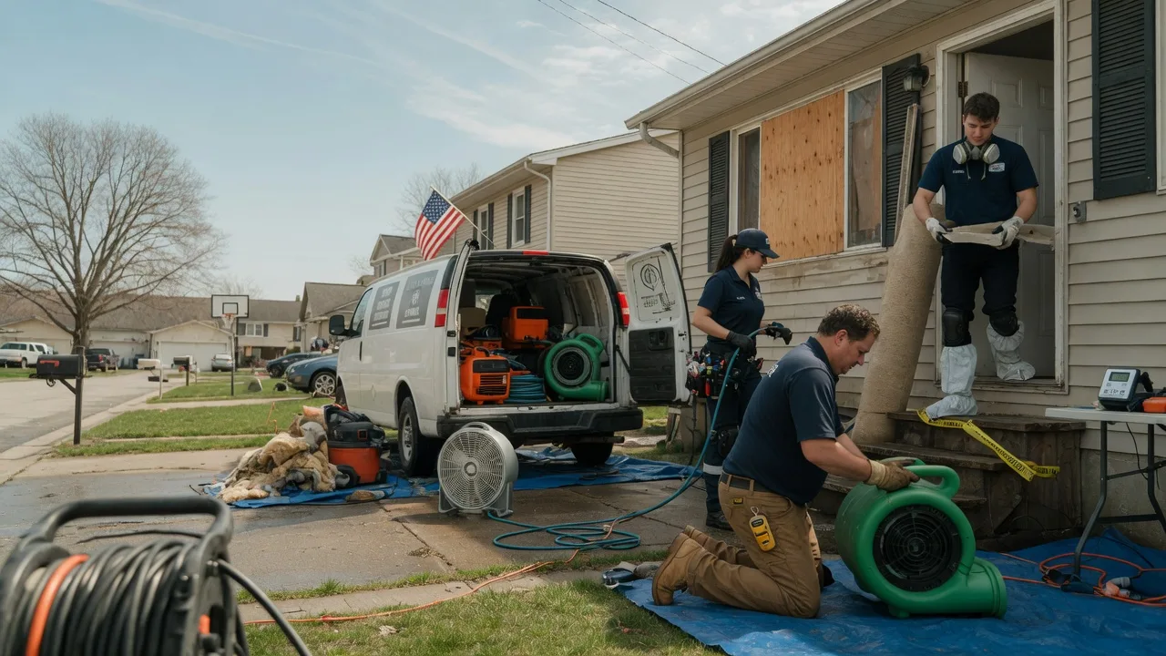 Water Damage Restoration in Lawrence, PA near me